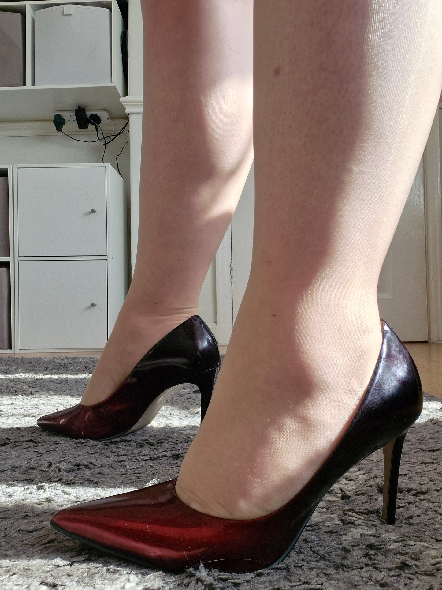 Black / Red Ombre Carvella, Kurt Geiger