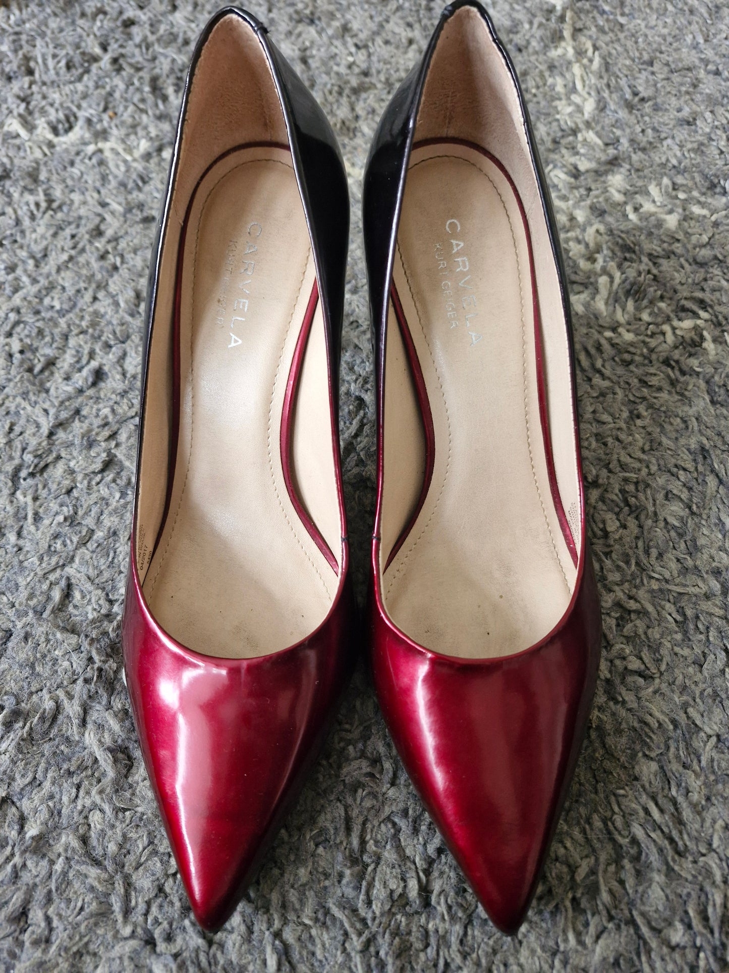 Black / Red Ombre Carvella, Kurt Geiger