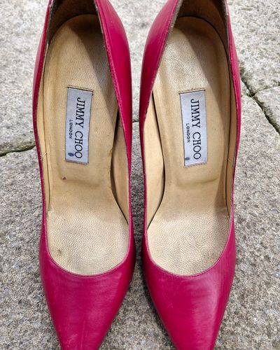 Vibrant Pink Jimmy Choo Stilettos  by Jimmy Choo 