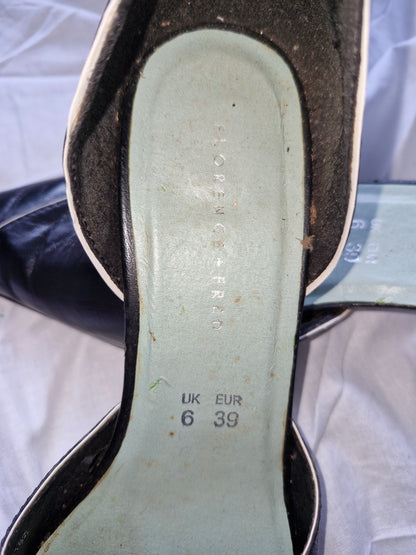 Pointed Kitten heel - Very well worn, medium scented UK6