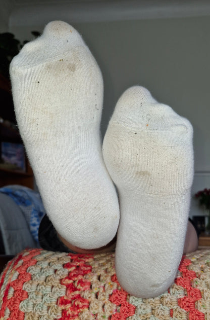 Worn (72 hour) Stinky and Smelly Socks - UK 5-6