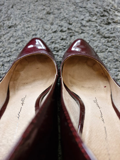 Burgundy Mida in Pelle / Well Worn/ UK6