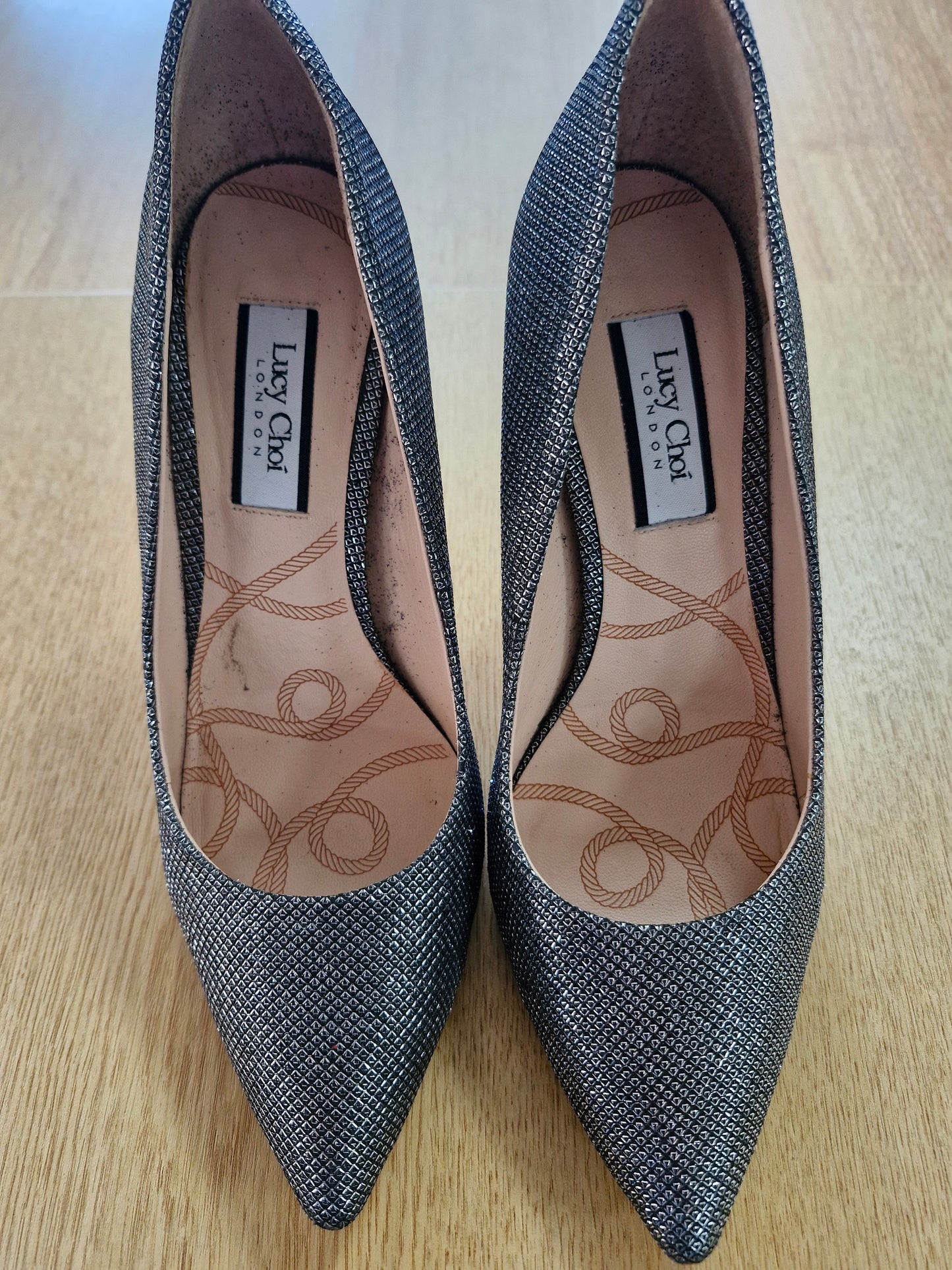 Lucy Choi Black Heels / UK6 / Well Worn