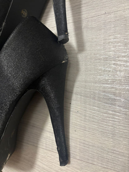Worn shoes and tights