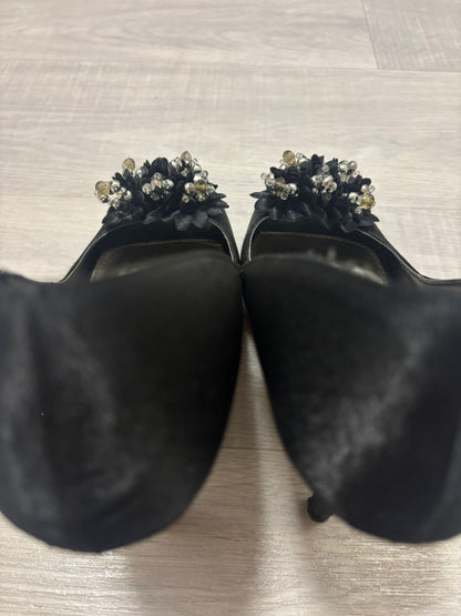 Worn shoes and tights