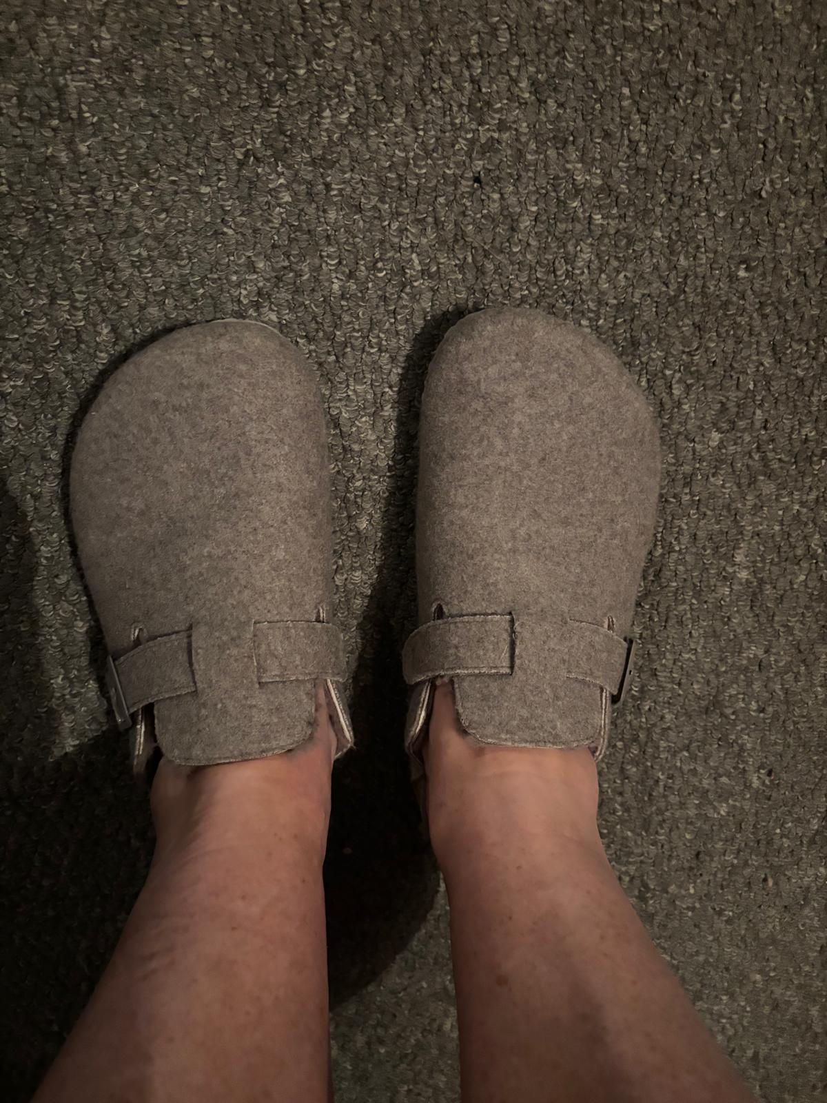 Highly scented, sweat soaked well worn slippers UK8
