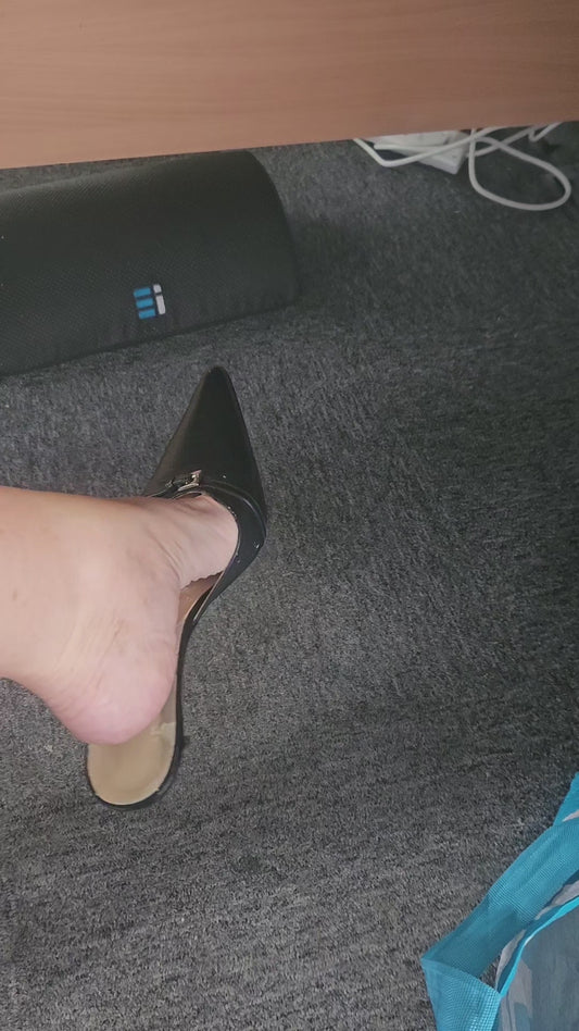 Warehouse kitten heel mules UK5