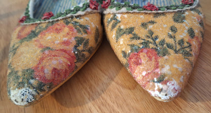 Irregular Choice Flats, UK5, Heavily worn - Medium Scent